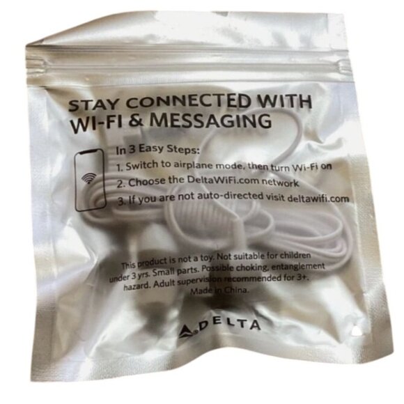 Delta Studio Plug In Tune Out Wired Earbuds Travel Headphones Unopened - Picture 2 of 2